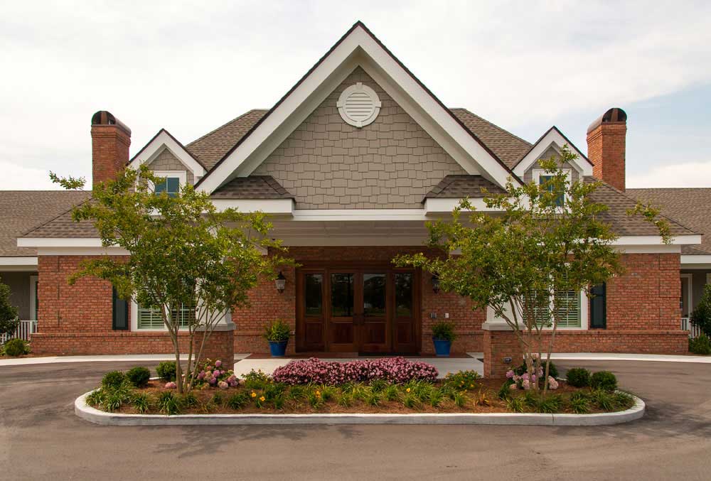 Entrance Crystal Coast Hospice House