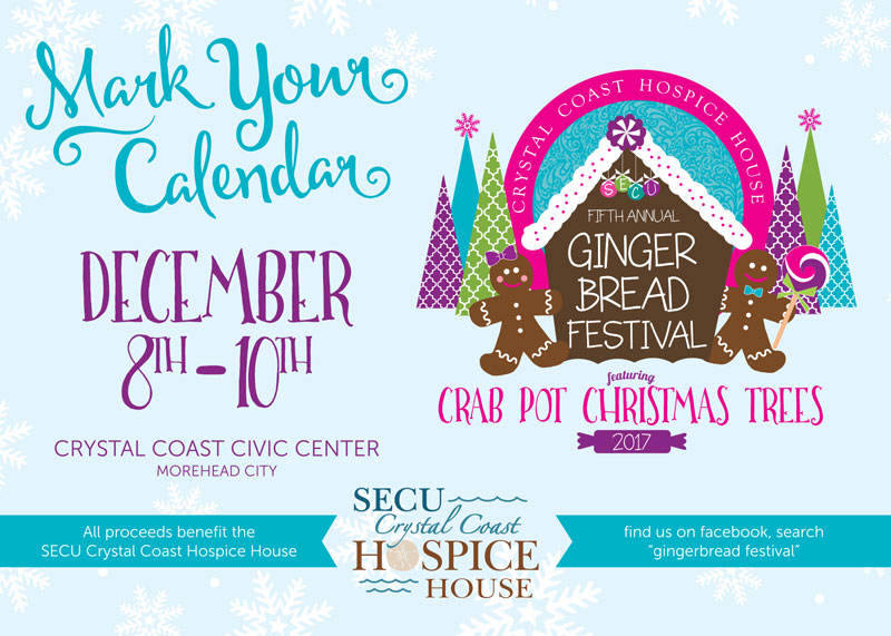 Gingerbread Festival Save The Date Card